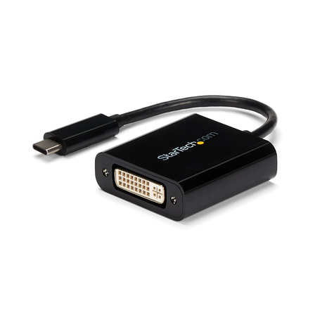 STARTECH USB C to DVI Adapter - Bl