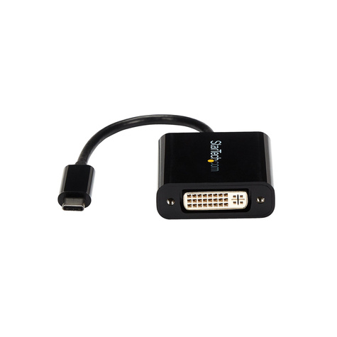 STARTECH USB C to DVI Adapter - Bl