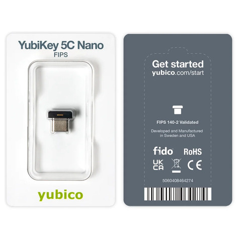 YUBICO YUBICO YubiKey 5C Nano FIPS