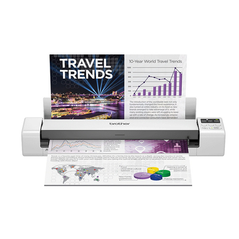 Brother Brother DS-940DW Documentscanner mobiel / WLAN / Wit