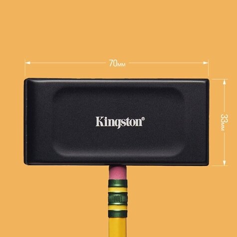 Kingston Kingston SSD    2TB Kingston Portable SSD XS1000 USB-C 3.2 Gen2x2 retail