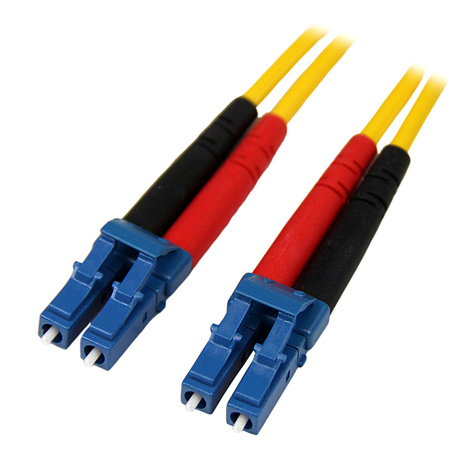 STARTECH 1m Fiber Optic Cable - Single-Mode Duplex 9/125 - LSZH - LC/LC - OS1 - LC to LC Fiber Patch Cable
