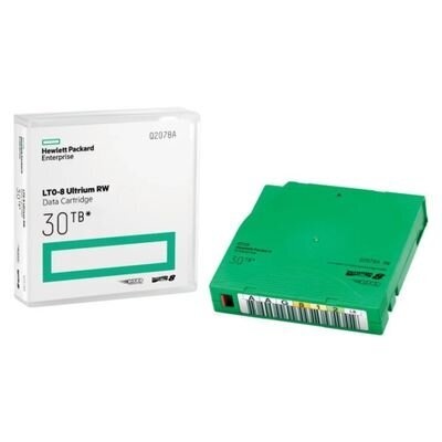HPE HP Cartridge LTO-8 12/30TB unlabeled