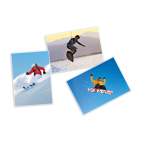 HPE Fotopapier HP 13x18cm 25Stück 250g/m2 Randlos Glänzend