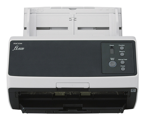 Ricoh fi 8150 - document scanner - desktop - Gigabit LAN, USB 3.2 Gen 1