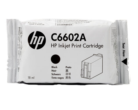HPE HPE HP C6602A Schwarz Universelle Inkjet Druckerpatrone