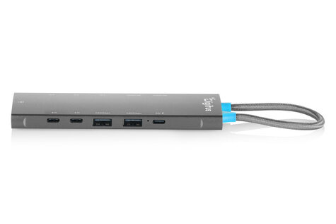 DIGITUS USB-C-dockingstation, 11 poorten 2x HDMI, 5x USB 3.2 Gen 1, 2x USB 2.0, 1x RJ45, 1x PD