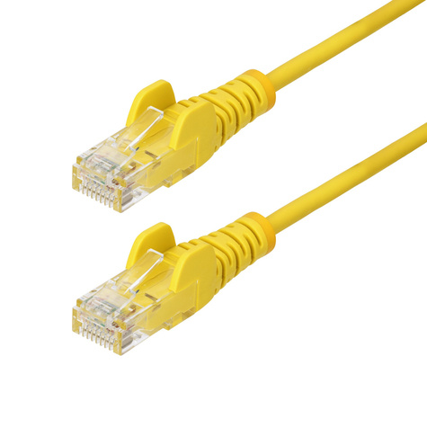 STARTECH 2m Yellow Slim CAT6 Ethernet Cable
