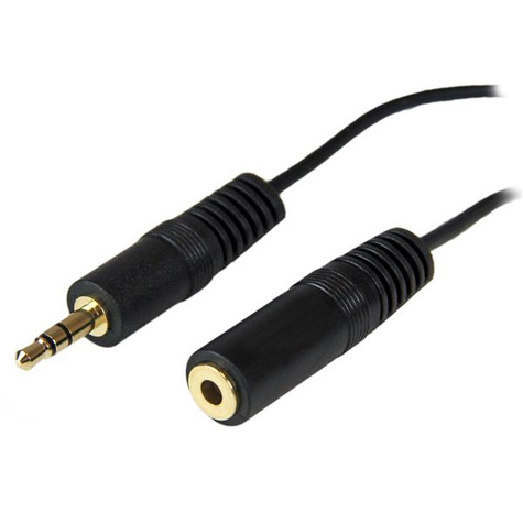 STARTECH 3,6 m pc luidspreker audioverlengkabel - Verlengkabel voor audio - mini-phone stereo 3.5 mm male naar mini-phone stereo 3.5 mm female - 3.7 m=