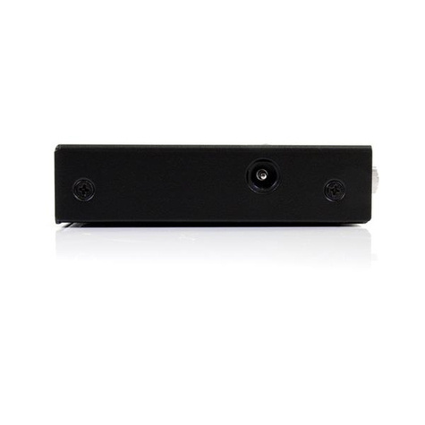 STARTECH 2-poort DVI Video Splitter met Audio - Video/audiosplitser - 2 x DVI + 2 x audio - desktop - voor P/N: SVA12M2NEUA, SVA12M5NA
