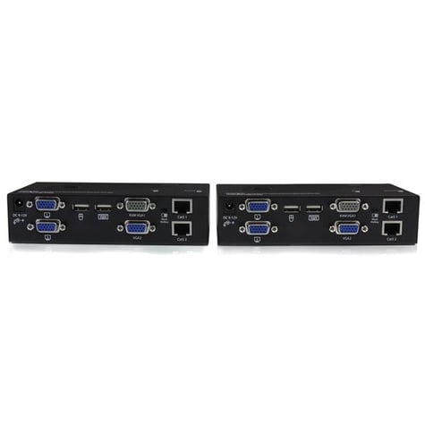 STARTECH USB Dual VGA over Cat5 KVM Extender