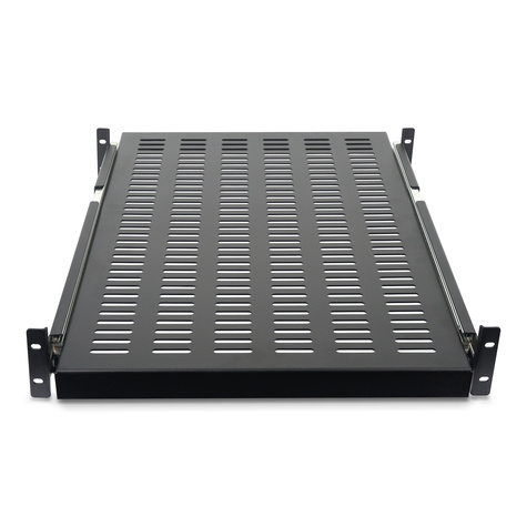 STARTECH 2U Sliding Vented Rack Mount Shelf
