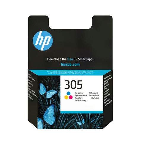 HP 305 - kleur (cyaan, magenta, geel) - origineel - inktcartridge