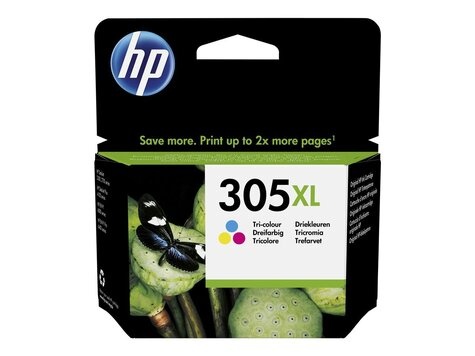 HP 305XL - hoog rendement - kleur (cyaan, magenta, geel) - origineel - inktcartridge