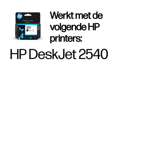 HP HP Ink cartridge no.301 black (up to 190 pages)