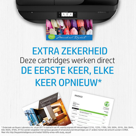 HP 301XL - hoog rendement - zwart - origineel - inktcartridge