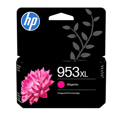 HP 953XL - hoog rendement - magenta - origineel - Officejet - inktcartridge