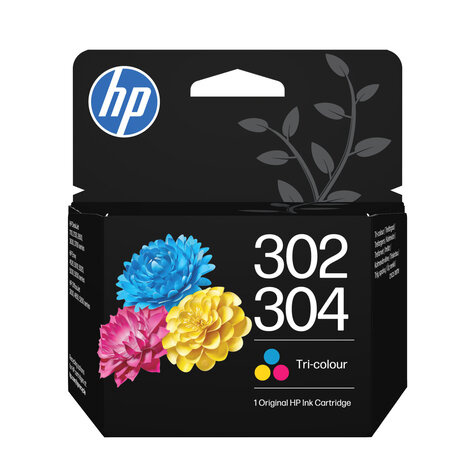 HP 302/304 - kleur (cyaan, magenta, geel) - origineel - inktcartridge