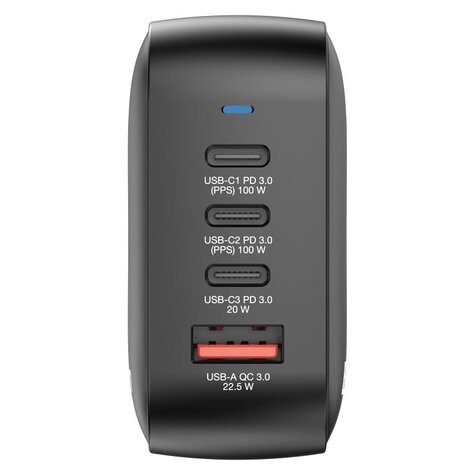 Verbatim Mini GaN Ladegert 100W 4 Port US/EU/UK ADP