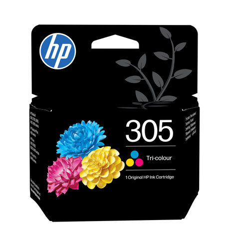 HP 305 - kleur (cyaan, magenta, geel) - origineel - inktcartridge