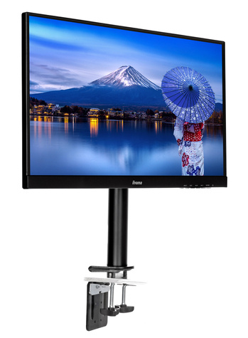 Iiyama DS1001C-B1 bevestigingskit - instelbare arm - voor Beeldscherm - zwart