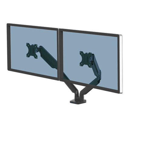 Fellowes PLATINUM SERIES DUAL MONITOR ARM - BLACK