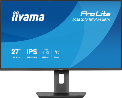 Iiyama 27" USB-C 65W Charging