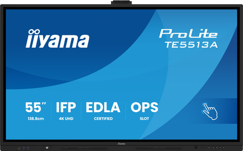 Iiyama Iiyama 55iWIDE IFP 40-Points Bonded PureTouch IR? Screen 3840 x 2160 4K UHDIPS panel LED Bl.