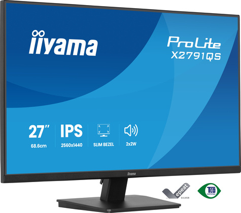 Iiyama 27iWIDE LCD 2560 x 1440 QHD IPS panel LED Bl.