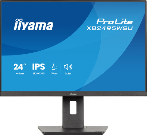 Iiyama 24iWIDE LCD 1920 x 1200 WUXGA 100 Hz IPS panel LED Bl.