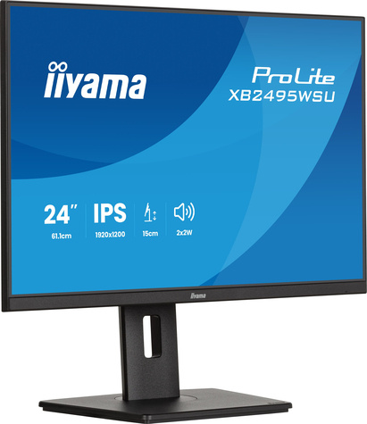 Iiyama 24iWIDE LCD 1920 x 1200 WUXGA 100 Hz IPS panel LED Bl.