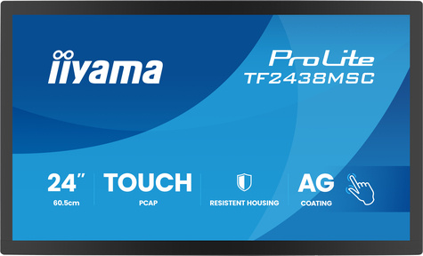 Iiyama Iiyama 24iWIDE LCD Bonded DeepContrast Projective Capacitive Bezel Free 10-Points Touch Screen 1920 x 1080 120 Hz