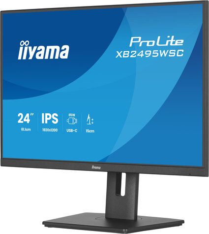 Iiyama 24iWIDE LCD 1920 x 1200 WUXGA 100 Hz IPS panel LED Bl.