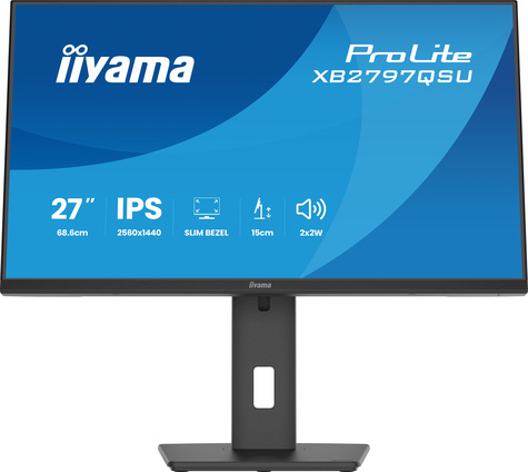 Iiyama 27iWIDE LCD 2560 x 1440 QHD IPS panel LED Bl.
