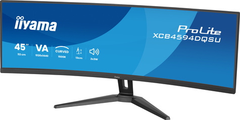 Iiyama 45iWIDE LCD 5120 x 1440 DQHD Curved VA panel LED Bl.