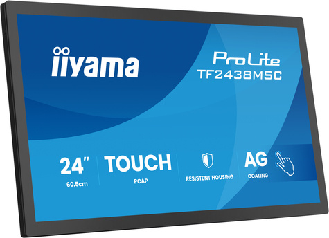 Iiyama 24iWIDE LCD Bonded DeepContrast Projective Capacitive Bezel Free 10-Points Touch Screen 1920 x 1080 120 Hz