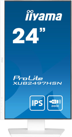 Iiyama 24 XUB2497HSN-W2 HDMI DP USB USB-C