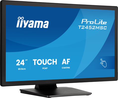 Iiyama 24iWIDE LCD Bonded DeepContrast Projective Capacitive 10-Points TouchScreen 1920 x 1080 120 Hz IPS panel LED Bl