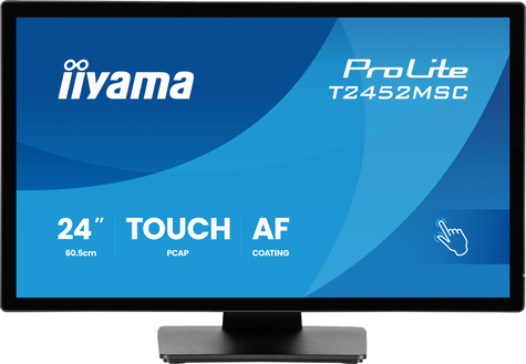 Iiyama 24iWIDE LCD Bonded DeepContrast Projective Capacitive 10-Points TouchScreen 1920 x 1080 120 Hz IPS panel LED Bl