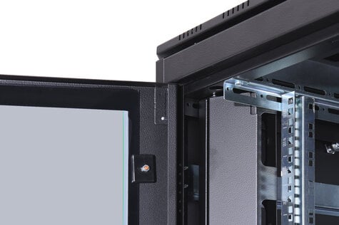 DIGITUS 42U netwerkbehuizing, Uniek 2053x800x800 mm, kleur zwart (RAL 9005)