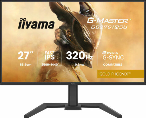 Iiyama Iiyama 27iWIDE LCD G-Master Gold Phoenix 2560 x 1440 QHD 320 Hz Fast IPS panelLED Bl.