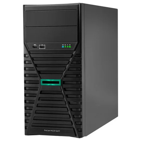 HPE ProLiant ML30 Gen11 6325P 3.5GHz 4c 1P 1x32GB-U 4LFF 2x960GB SSD 1x1000W PS EU Server