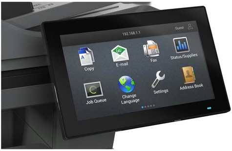 LEXMARK MX632adwe - Laser Printer - A4 - 1200 x 1200 - 47 ppm - Wi-Fi - Grey