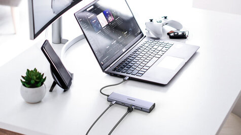 Ugreen CM498 10-in-1 USB-C Hub 1x HDMI 1x Ethernet 1x USB-C PD