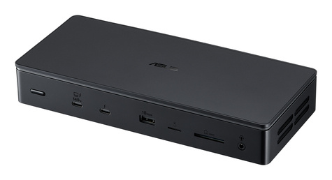 Asus DC510 - Master Thunderbolt 5 Dock - Thunderbolt 5 - 140W -  2500 Mbit/s - MicroSD TransFlash - SD - Black
