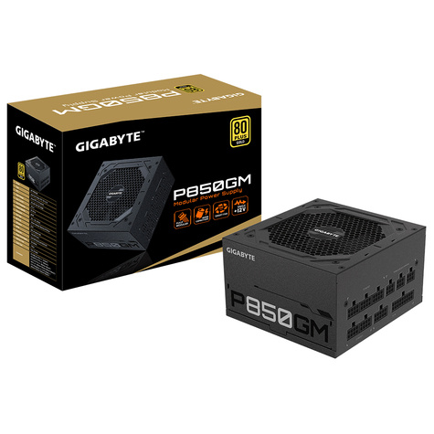 Gigabyte Voeding 850W P850GM  (80+ Gold)