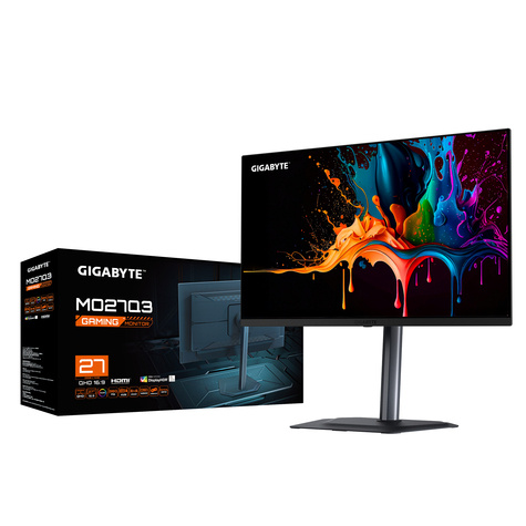 Gigabyte QD OLED-Display MO27Q3 - 68,58 cm (27") - 2560 x 1440 WQHD