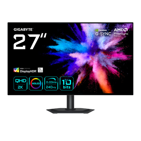 Gigabyte OLED-Display GO27Q24G - 68.6 cm (27") - 2560 x 1440 WQHD