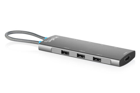 DIGITUS USB-C Docking Station, 8-Port, HDMI, USB, PD