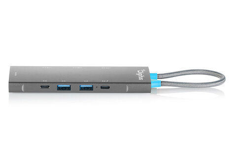 DIGITUS USB-C Docking Station, 8-Port, HDMI, USB, PD